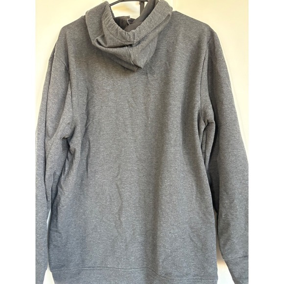 George Men's Gray Full Zip Up Hoodie Sweatshirt L (42-44) Casual Activewear - Picture 5 of 5